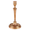 Grand bougeoir Vintage doré H 18-25 cm