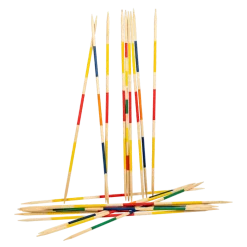 Jeu de Mikado géant en bois vintage