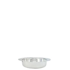 Légumier argent Ø 18 cm H 7 cm 100 cl