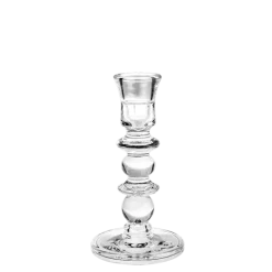 Lot de 3 bougeoirs boule Colonel en verre