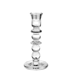 Lot de 3 bougeoirs boule Colonel en verre