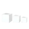 Lot de 3 réhausses blanches
