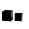Lot de 3 réhausses noires