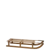 Luge en bois 79,5-130 x 34-40 cm H 21-24 cm