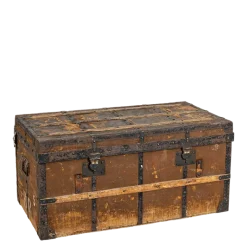 Malle Vintage 80-100 x 45-65 H 40-55 cm