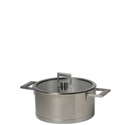 Marmite Equinoxe Ø 24 cm 510 cl avec couvercle transparent