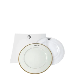 Marquage sur assiette - noir