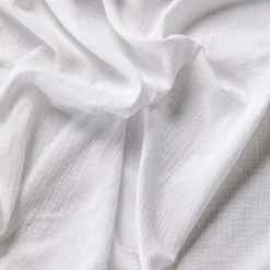 ML Gaze coton blanc larg 130 cm