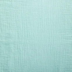 ML Gaze coton turquoise larg 130 cm