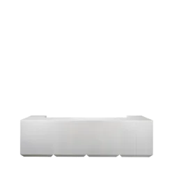 Module droit Bar light 55 x 200 cm H 115 cm