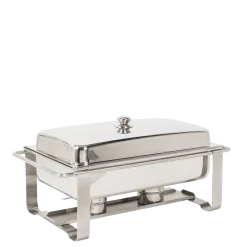 Nécessaire à buffet chaud 2 brûleurs L 62 H 38 P 36 cm