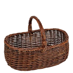 Panier Vintage en osier Ø 26-44 cm H 24-30 cm