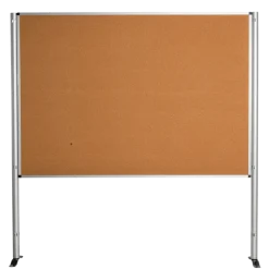 Panneau liège 2 faces sur pieds 122 x 172 cm H 185 cm