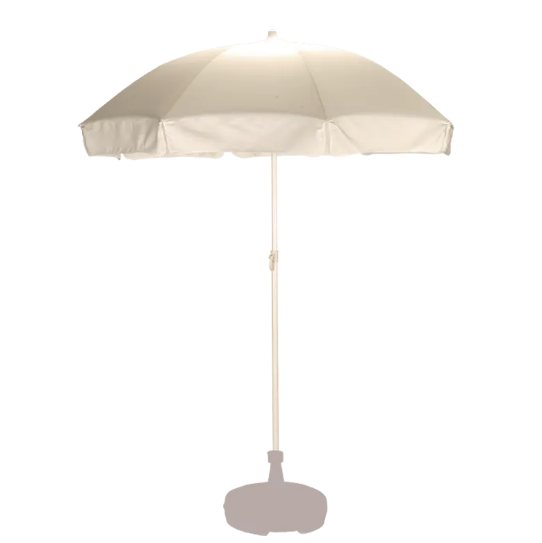 Parasol blanc Ø 180 cm