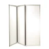 Paravent black and white 3 feuilles L 210 cm (70 x 3) H 186 cm