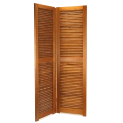 Paravent Louisiane bois 2 feuilles L 130 cm (65 x 2) H 205 cm