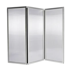 Paravent plexi L 210 cm (70 x 3) H 186 cm