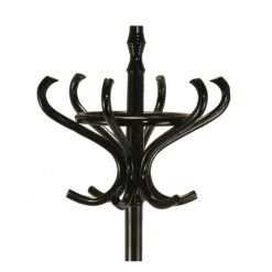 Perroquet en bois noir H 185 cm