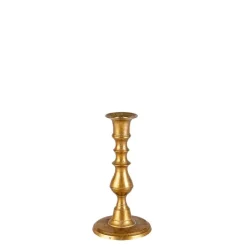Petit bougeoir Vintage doré H 6-17 cm