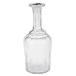 Petit contenant en verre blanc vintage Ø 2-3 cm H 12-17 cm