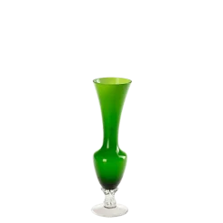Petit Soliflore Vintage nuance vert Ø 8 max H 16-20 cm