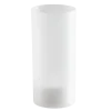 Photophore avec bougie Led ø 4,5 cm H 10 cmfourni avec pile