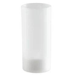 Photophore avec bougie Led ø 4,5 cm H 10 cmfourni avec pile