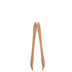 Pince à cornichons en bois H 25 cm