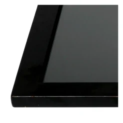Plateau Cèdre 40 x 60 cm avec plaque en verre 32 x 53 cm