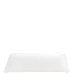 Plateau à main Soft blanc 24 x 18 cm