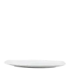 Plat ovale allongé blanc 37 x 15 cm
