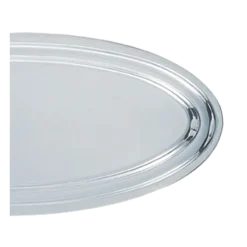 Plat ovale argent 60 cm