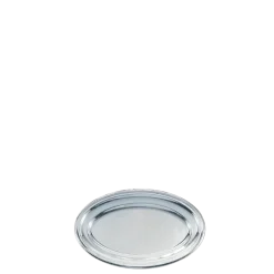 Plat ovale argent 33 x 50 cm