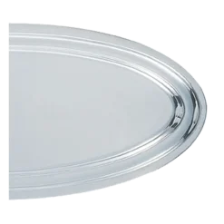 Plat ovale argent 35 x 80 cm
