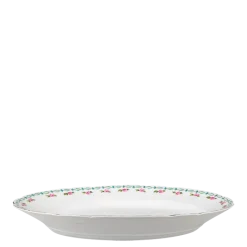 Plat ovale Vintage fleuri 35-40 x 22-27cm