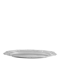 Plat ovale Vintage Inox