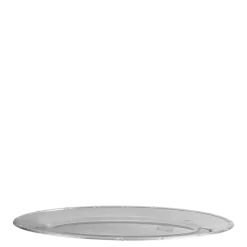 Plat ovale Vintage Inox