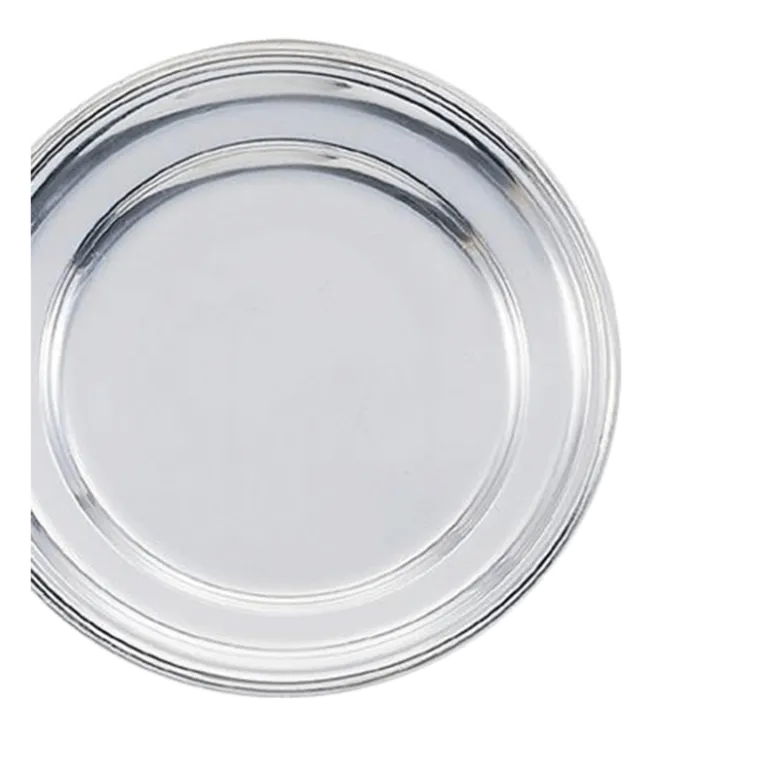 Plat rond inox Ø 35 cm