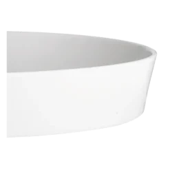 Plat sabot porcelaine 26 x 36 cm 300 cl H 6 cm