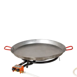 Poêle à paëlla Ø 70 cm et réchaud gaz Ø 50 cm