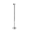 Potelet de table chromé H 31 cm