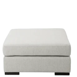 Pouf Loft gris 80 x 80 cm H 40 cm