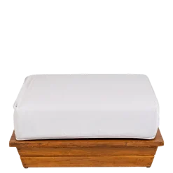 Pouf Lounge garden grey 76 x 76 cm H 36 cm