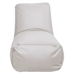 Pouf maxi gris 120 x 70 cm H 80 cm