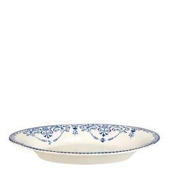 Ravier Vintage bleu vert 21-24 cm x 14-16 cm