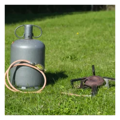 Réchaud gaz avec bouteille et détendeur