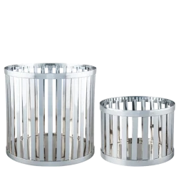 Réhausse Cambridge acier Ø 15 cm H 10,5 cm