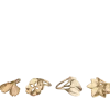 Rond de serviette feuille laiton