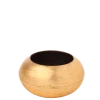 Rond de serviette résine Cléopâtre or
