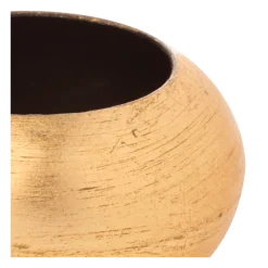 Rond de serviette résine Cléopâtre or